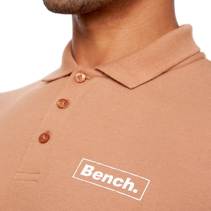 Bench Mens Iverson Short Sleeve Slim Fit Polo Shirt