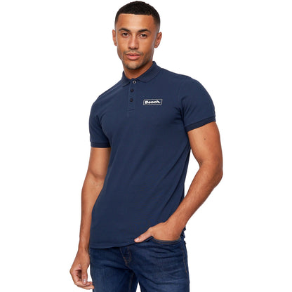 Bench Mens Iverson Short Sleeve Slim Fit Polo Shirt