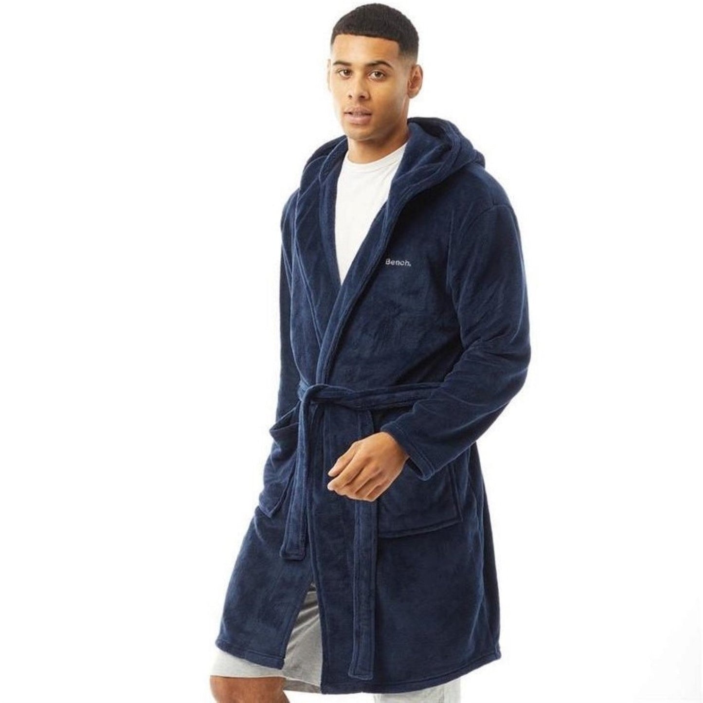 Bench Mens Estrada Hooded Dressing Gown
