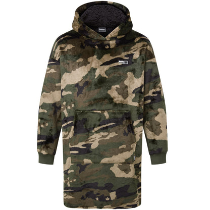 Bench Snuggle Sherpa Lined Soft Wearable Blanket