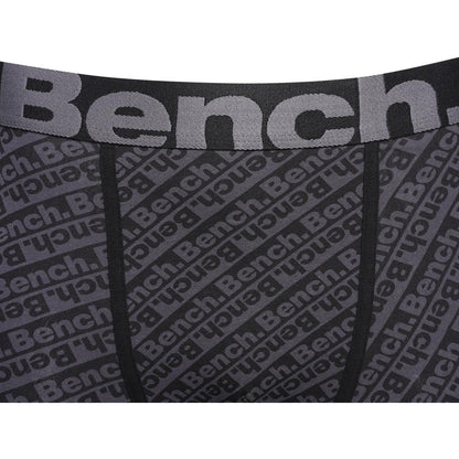 Bench Mens Vildar 3 Pack Elasticated Boxer Shorts