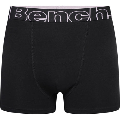 Bench Mens Rusby 3 Pack Elasticated Boxer Shorts