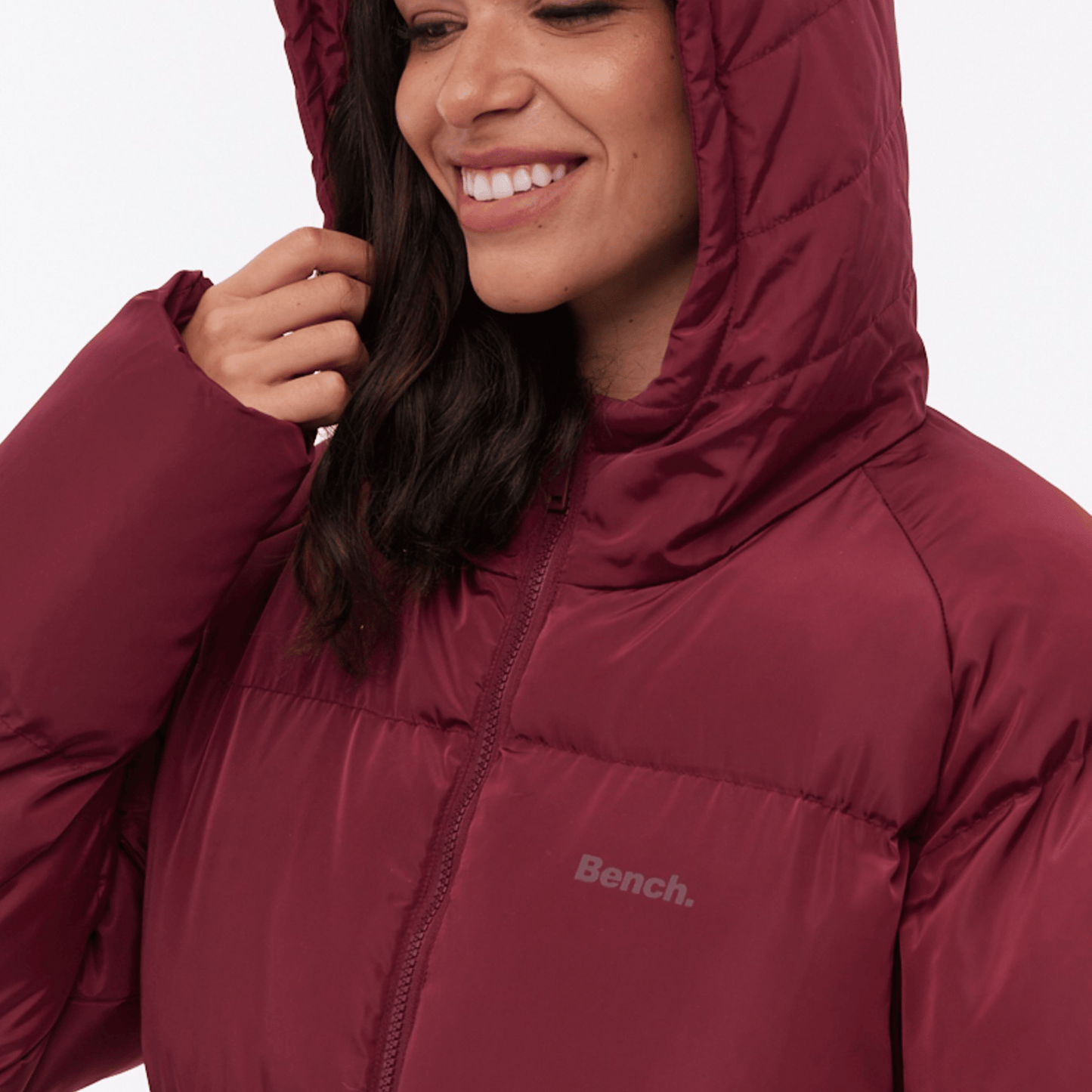 Bench Womens Nella Longline Padded Jacket