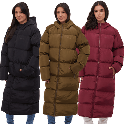 Bench Womens Nella Longline Padded Jacket