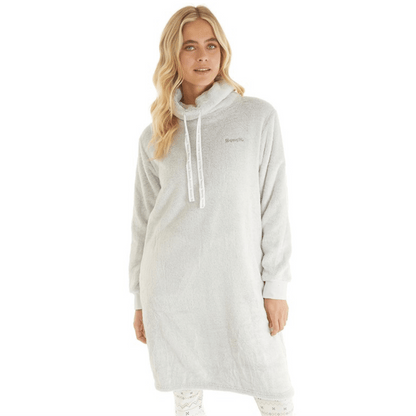 Bench Womens Fluffy Hooded Wearable Blanket