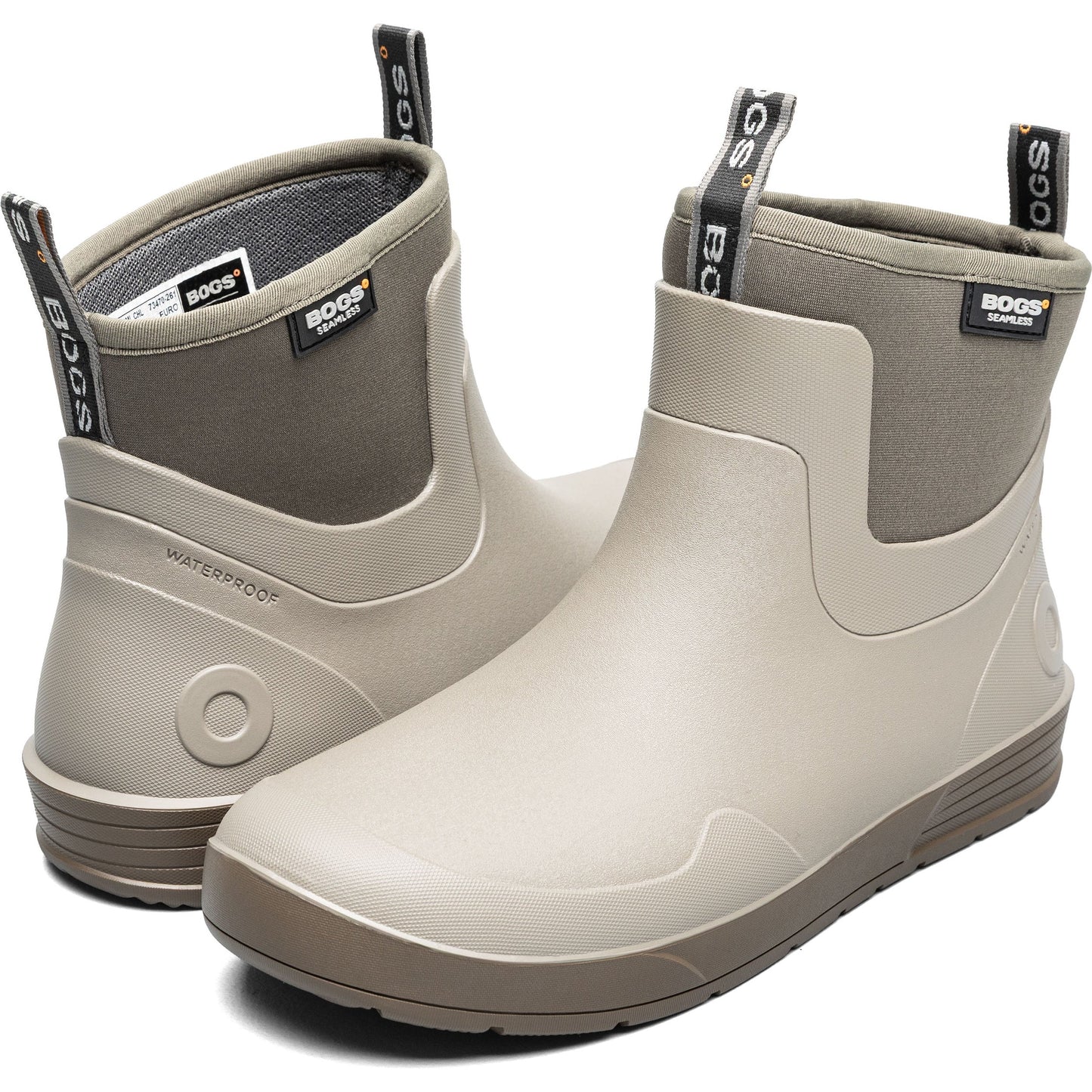 BOGS Mens Rockaway Semless Chelsea  Wellies