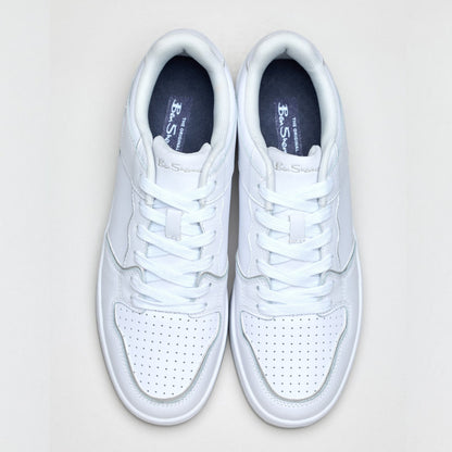 Ben Sherman Mens Club Leather Trainers