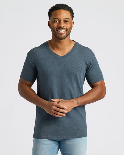 White Classic V-Neck 3-Pack