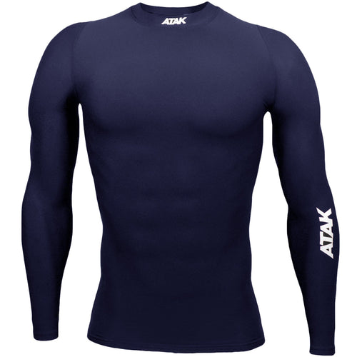 ATAK Mens Compression Top - Navy