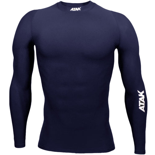 ATAK Youths Compression Top - Navy