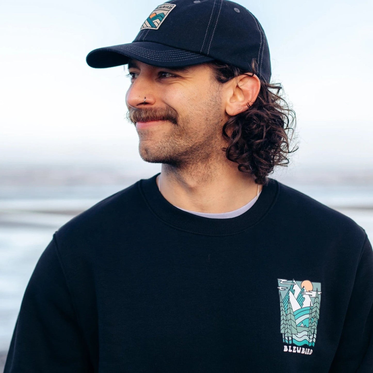 Bleubird Trailhead Crew Sweatshirt
