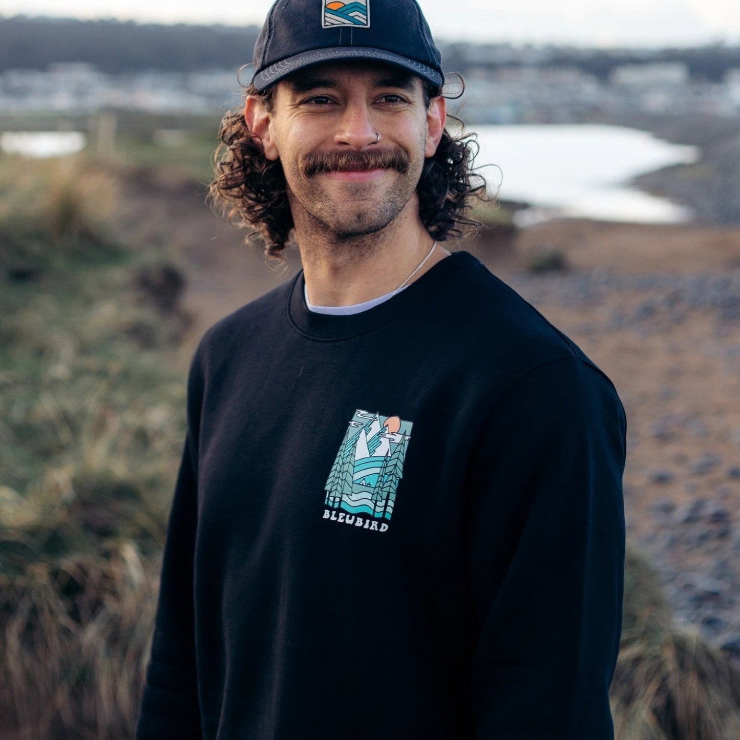 Bleubird Trailhead Crew Sweatshirt