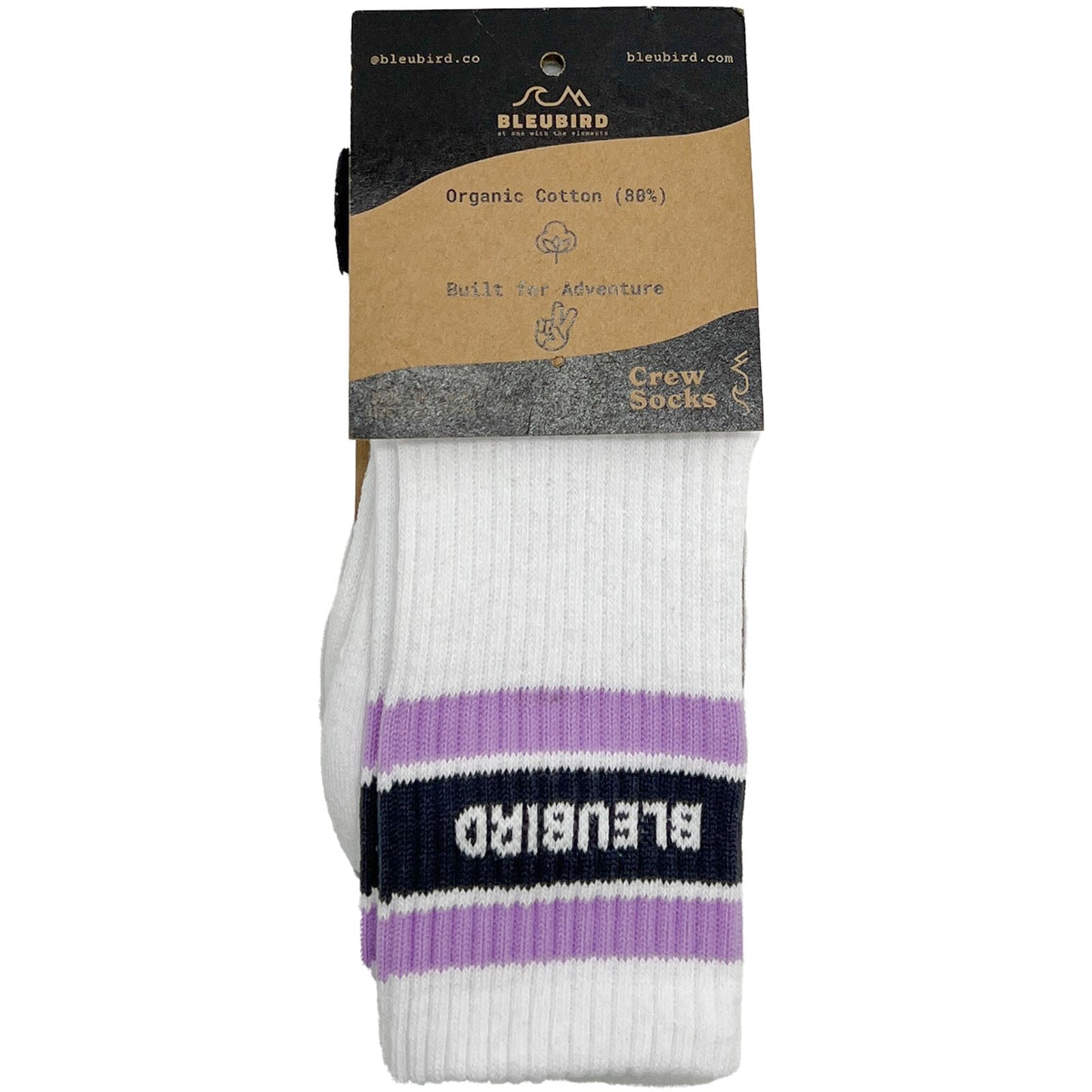 Bleubird Unisex OG Cushioned Crew Length Socks