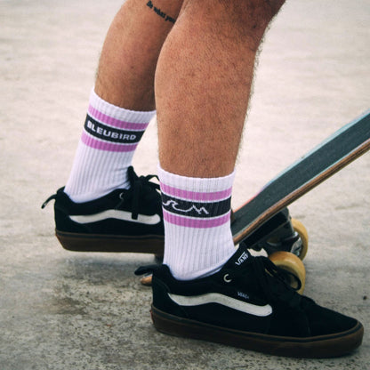 Bleubird Unisex OG Cushioned Crew Length Socks