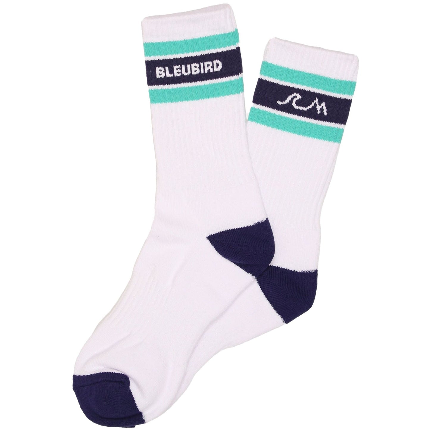 Bleubird Unisex OG Cushioned Crew Length Socks