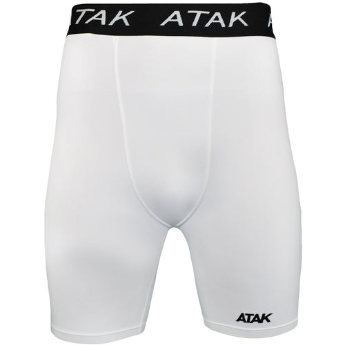 ATAK Youth Base Layer Compression Shorts - White