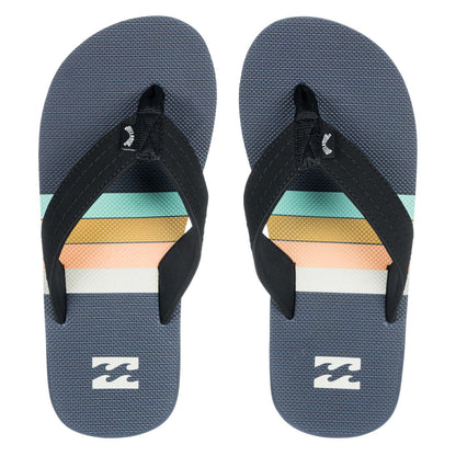 Billabong Kids All Day Theme Flip Flops