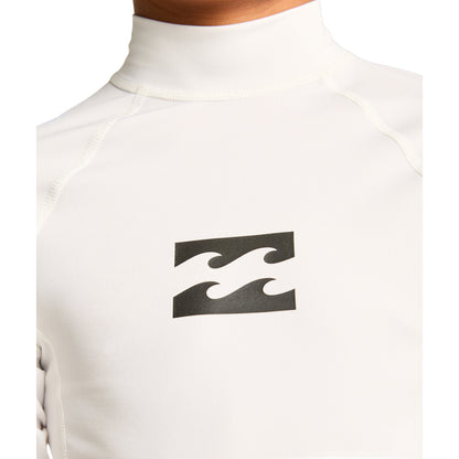 Billabong Kids Waves All Day Short Sleeve UPF 50 Rash Vest