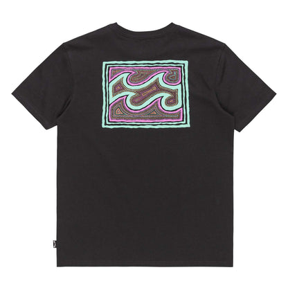 Billabong Kids Crayon Wave  Short Sleeve T-Shirt