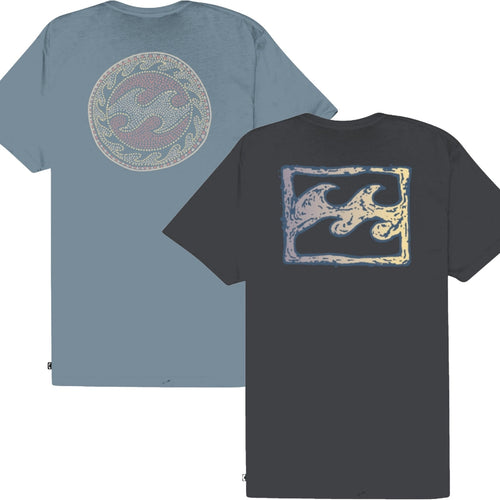 Billabong Kids Crayon Wave Short Sleeve T-Shirt