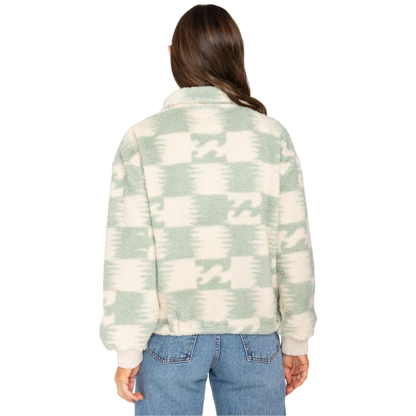 Billabong Womens Time Off Half Zip Polar Fleece