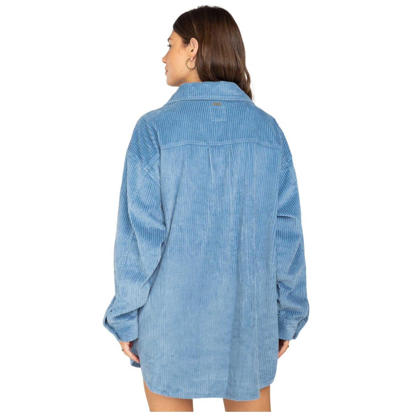 Billabong Womens Winter Ocean Corduroy Shirt Dress