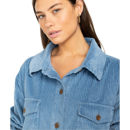 Billabong Womens Winter Ocean Corduroy Shirt Dress