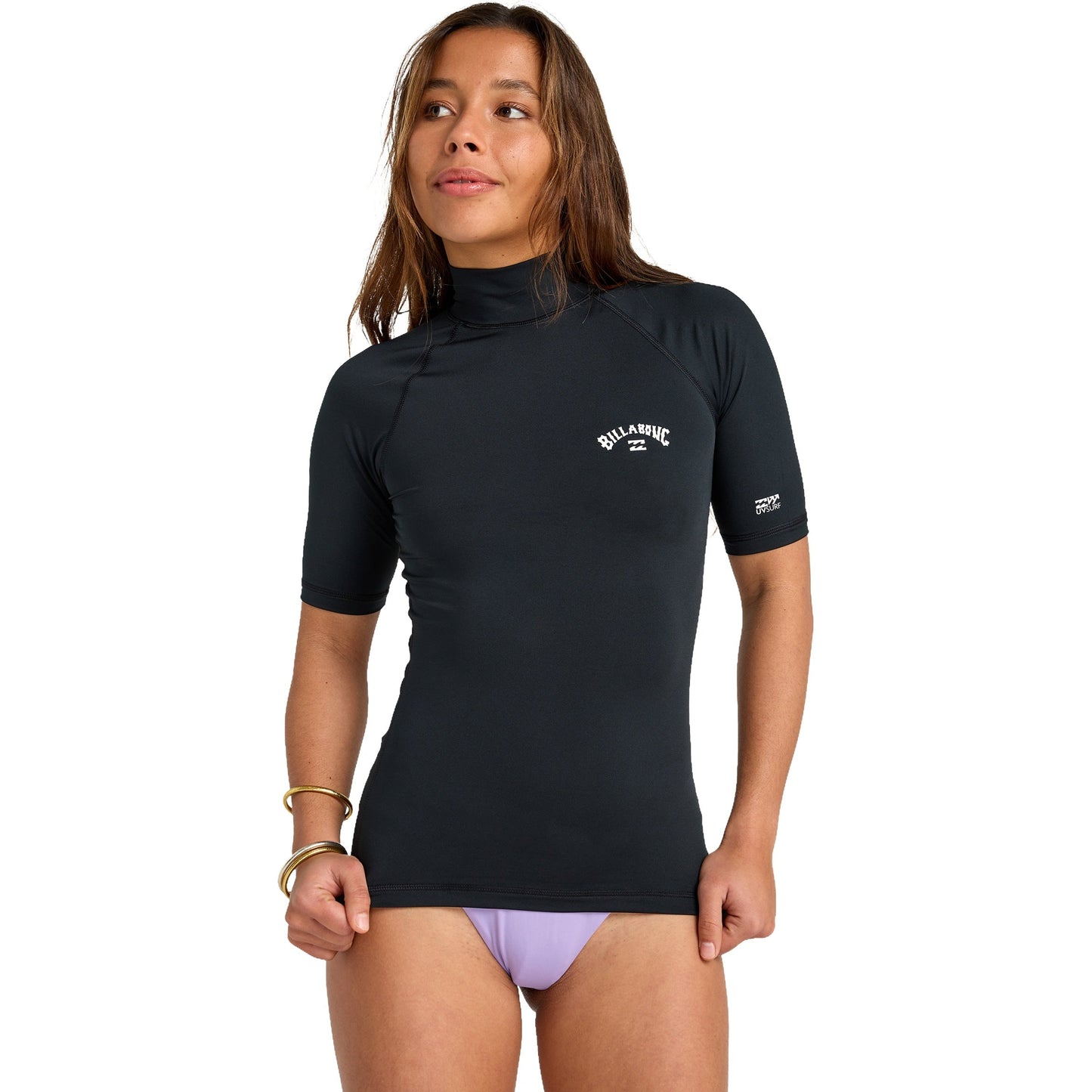 Billabong Womens Tropical Surf Short Sleeve Rash Vest
