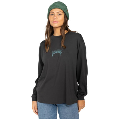 Billabong Womens Still Karma Long Sleeve Graphic T-Shirt