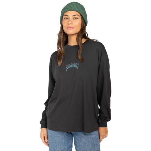 Billabong Womens Still Karma Long Sleeve Graphic T-Shirt
