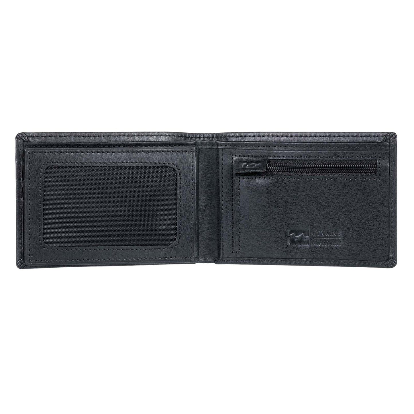 Billabong Mens Arch Leather  Tri-Fold Wallet