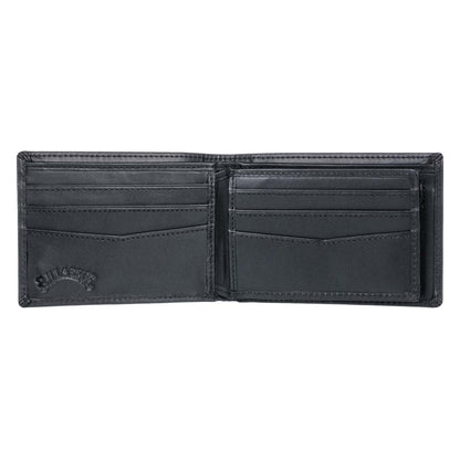 Billabong Mens Arch Leather  Tri-Fold Wallet