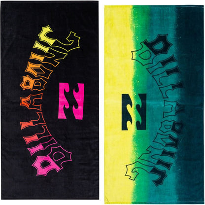 Billabong Arch Waves Graphic Print Surf Beach Towel