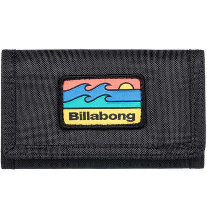 Billabong Mens Walled Lite Tri-Fold Hook & Loop Wallet