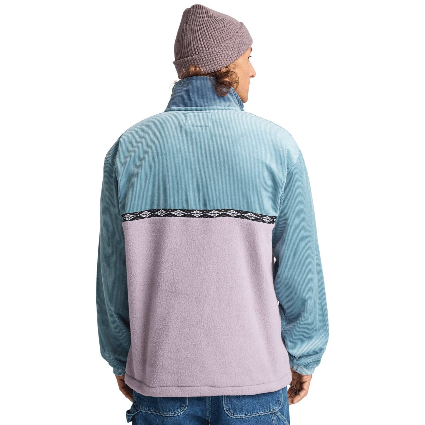 Billabong Mens Space Lobster Half Zip Fleece
