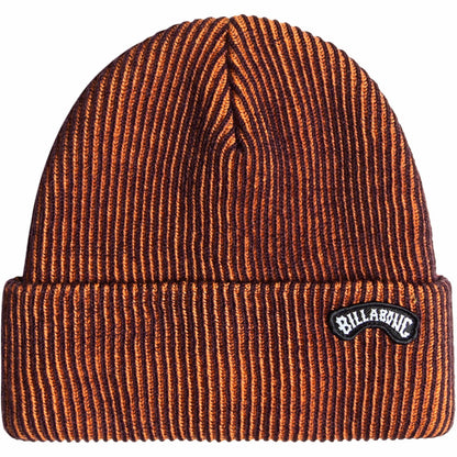 Billabong Mens Arch Patch Fine Knit Cuffed Beanie