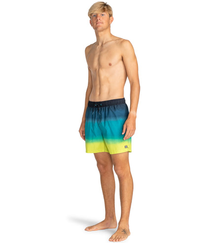 Billabong Mens All Day Fade Layback 16" Swim Swimming Shorts