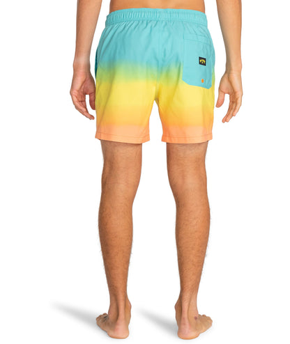 Billabong Mens All Day Fade Layback 16" Swim Swimming Shorts