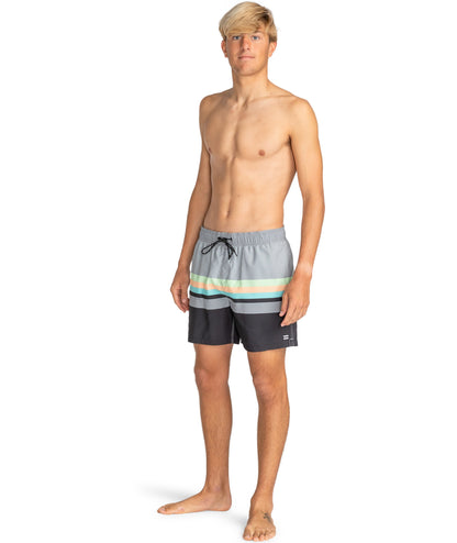 Billabong Mens All Day Stripes 16" Swim Shorts