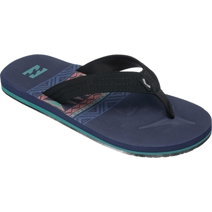 Billabong Mens All Day Theme Flip Flops