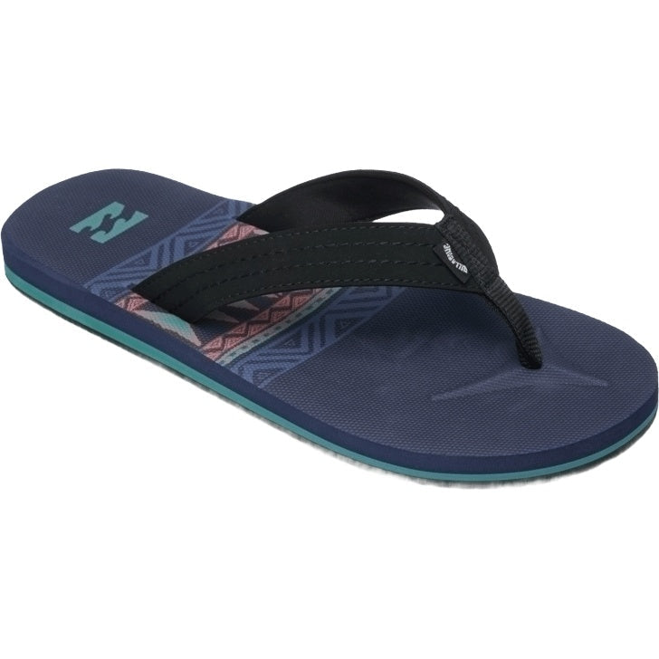 Billabong Mens All Day Theme Flip Flops