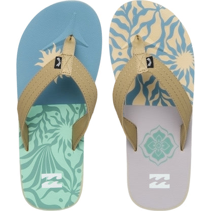 Billabong Mens All Day Theme Flip Flops