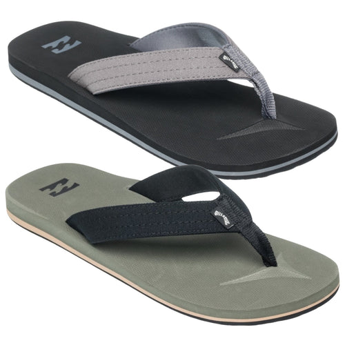Billabong Mens All Day Canvas  Flip Flops