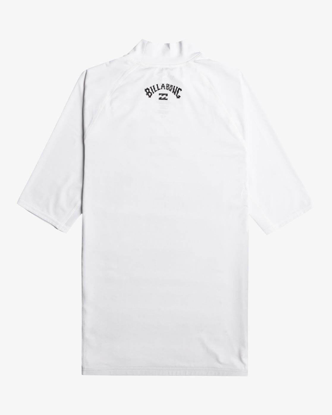 Billabong Mens Waves All Day Short Sleeve Swim Swimming Rash Vest