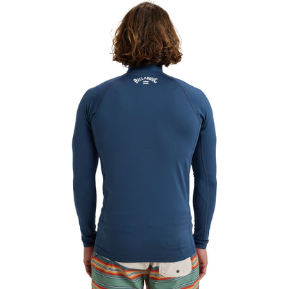 Billabong Mens Waves All Day Long Sleeve UPF 50 Rash Vest