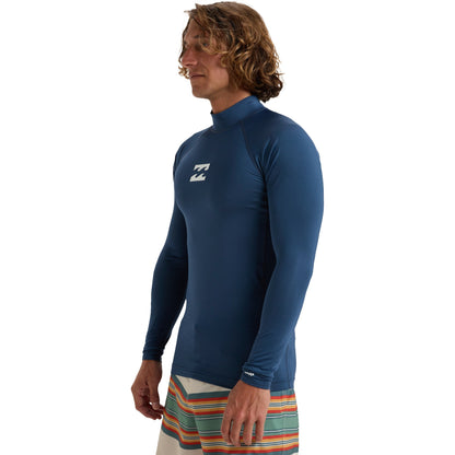 Billabong Mens Waves All Day Long Sleeve UPF 50 Rash Vest