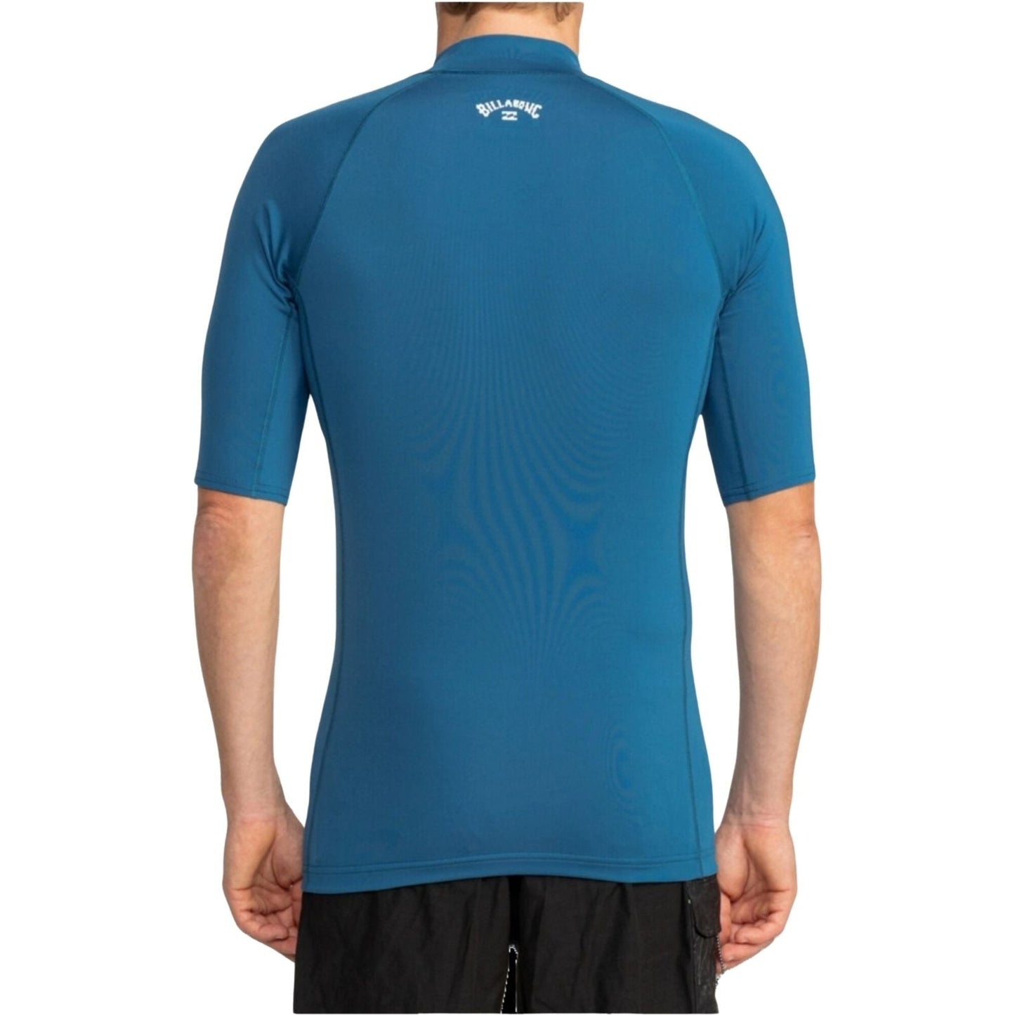 Billabong Mens Logo Surf Short Sleeve Rash Vest