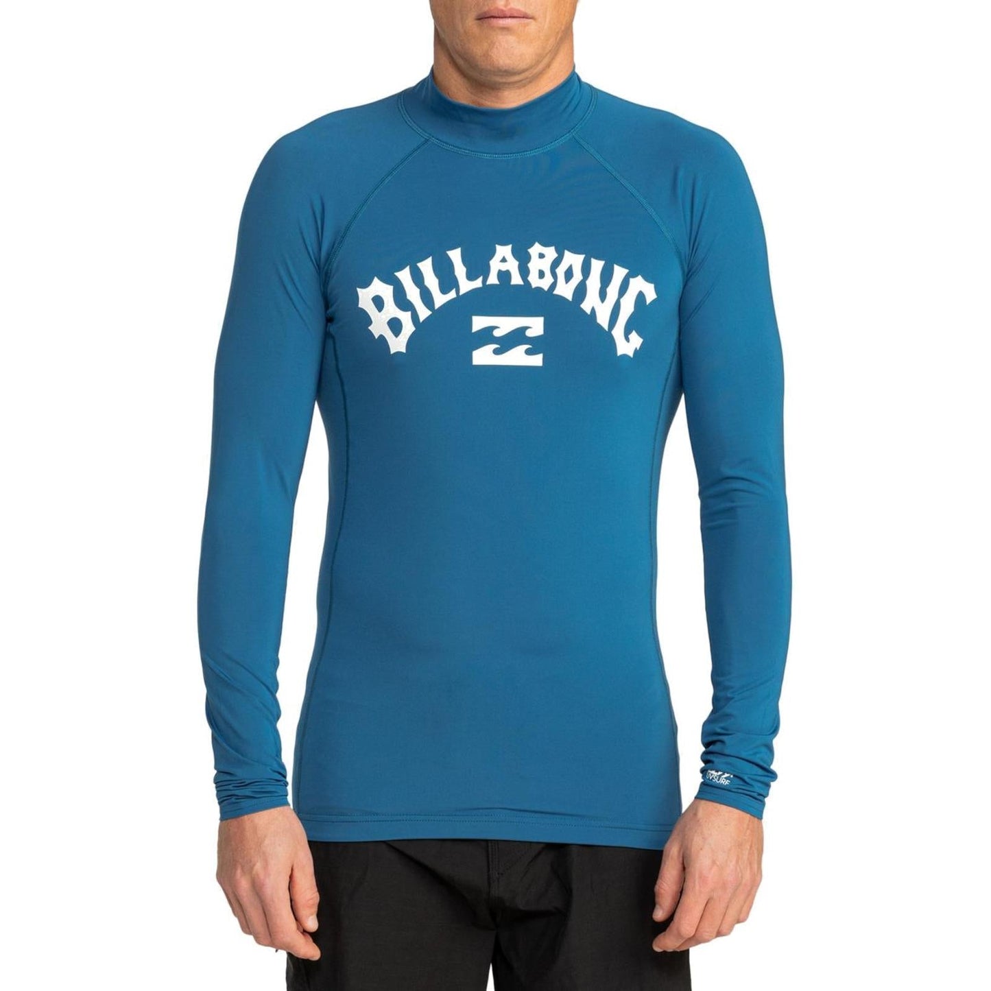 Billabong Mens Logo Surf Long Sleeve Rash Vest