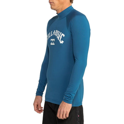 Billabong Mens Logo Surf Long Sleeve Rash Vest