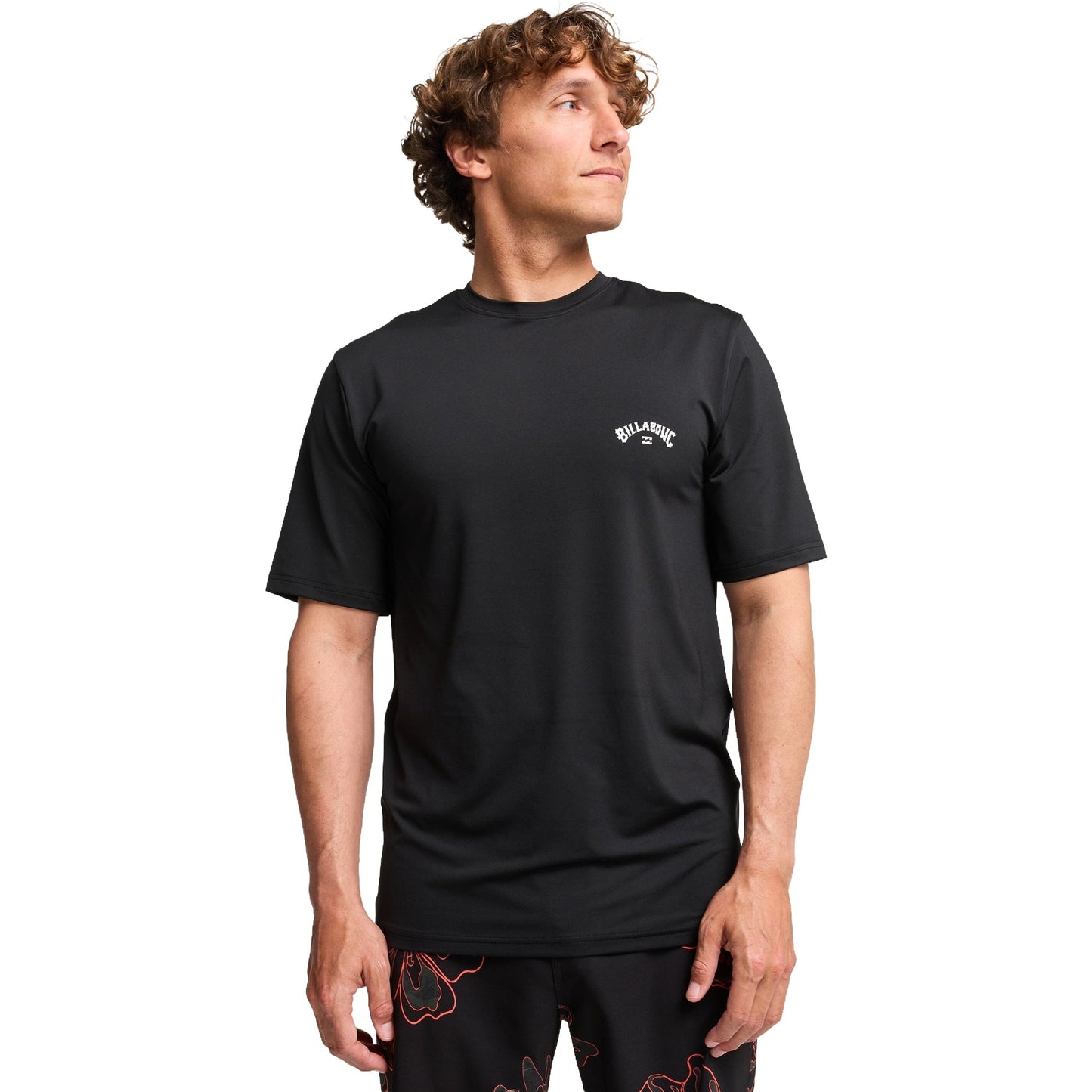 Billabong Mens Arch Wave 50+ UPF Short Sleeve Rash Vest